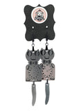 Kit Kat Clock Dangle Earrings