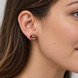 Love at Frist Bite Vampire Fang Stud Earrings