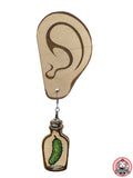 Pickle Jar Dangle Earrings