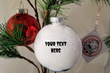 Zombie Christmas Ornament ~ Dead Walking in a Winter Wonderland